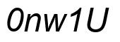 Plain captcha